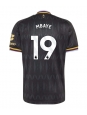 Moške Nogometnih dresov Aston Villa Ibrahim Mbaye #19 Gostujoči 2026-27 Kratki rokavi Moške Nogometnih dresov Aston Villa Ibrahim Mbaye #19 Gostujoči 2026-27 Kratki rokavi